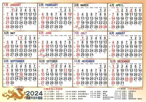 農曆 日曆|2024年年歷,通勝,農民曆,農曆,黃歷,節氣,節日